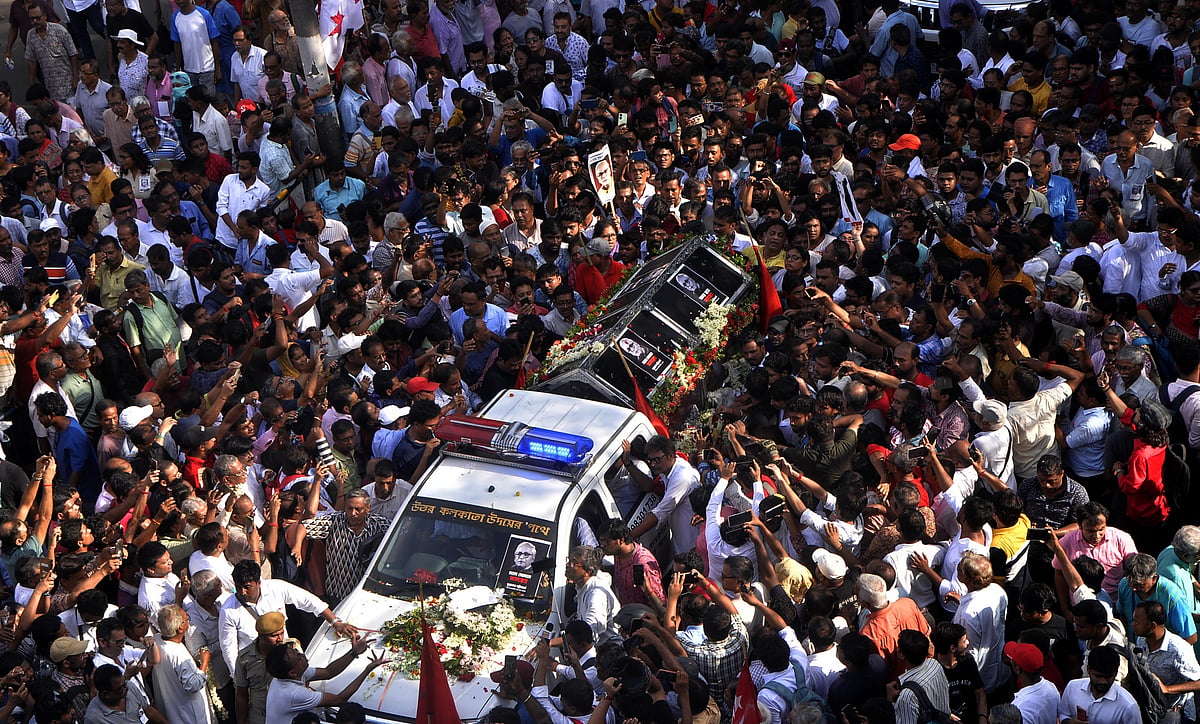 Credits: Sandipan Chatterjee/Outlook : Last Journey Of Buddhadeb Bhattacharjee